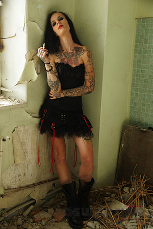 Tattoos, Leather and Rock and Roll