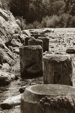 A Waterstream in Ruhpolding