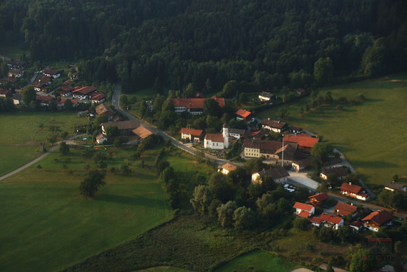 Bavarian Hamlet from Above