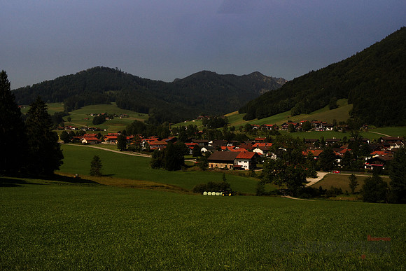 A Typical Bavarian Hamlet